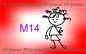 Strichmännchen - M14