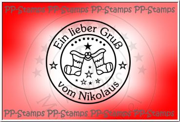Ein lieber Gruß vom Nikolaus - F-1850