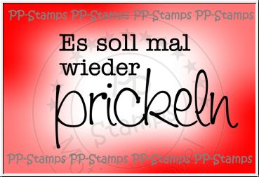 Es soll mal wieder prickeln