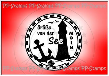 Grüße von der See, Label rund