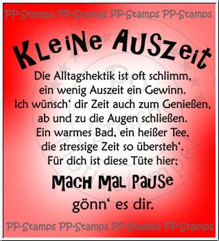 Kleine Auszeit
