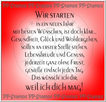 Alle guten Wünsche fürs neue Jahr