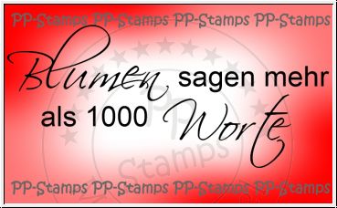 Blumen sagen mehr als 1000 Worte