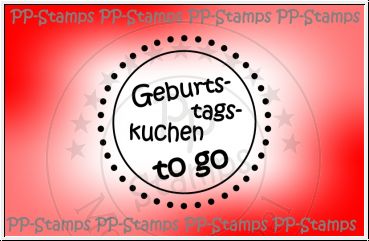 Geburtstagskuchen to go