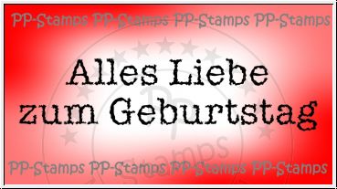 Alles Liebe zum Geburtstag