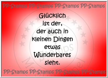 Glücklich ist der.... - F-1351