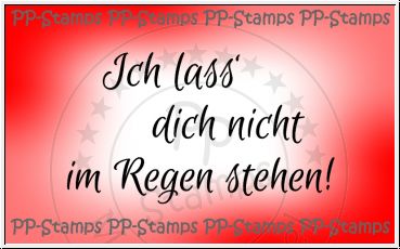 Ich lass' dich nicht im Regen stehen