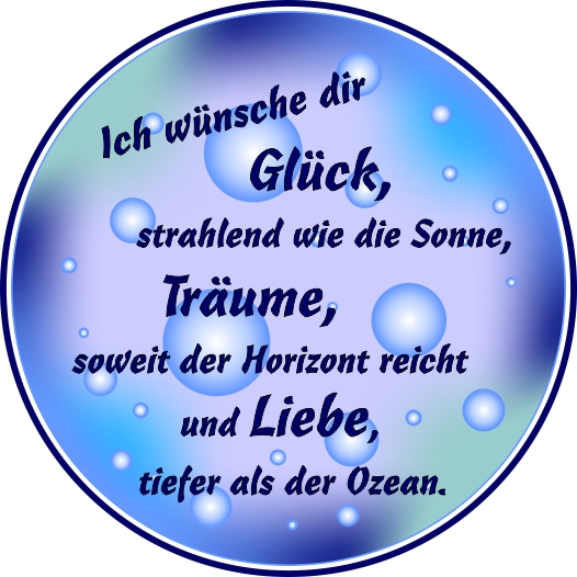 PPStamps Motivstempel>Ich wünsche dir Glück