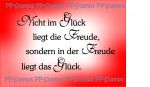 Nicht im Glück liegt die Freude... - H-1190