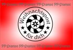 Weihnachtspost, Label rund