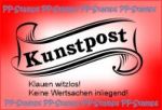 Kunstpost, klauen witzlos!