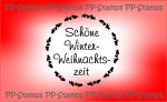 Weihnachtslabel, Schöne Winter-Weihnachtszeit