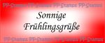 sonnige Frühlingsgrüße - E-1413