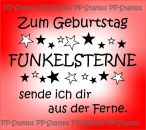 Zum Geburtstag Funkelsterne...