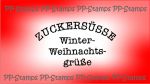 zuckersüße Wintergrüße