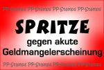 Spritze gegen akute Geldmangelerscheinung