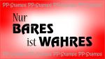 Nur Bares ist Wahres