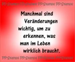 Manchmal ist es das Vernünftigste..., Spruch