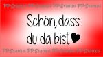 Schön, dass du da bist