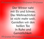 Der Winter naht... - Spruch