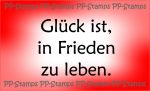 Glück ist, in Frieden zu leben - F-2704