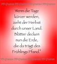 Wenn die Tage kürzer werden...