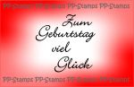 Zum Geburtstag viel Glück