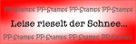 Leise rieselt der Schnee