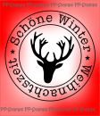 Schöne Winter-Weihnachtszeitihnachten, rund